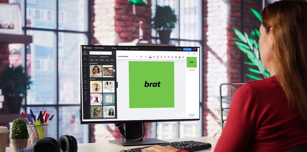 Top 5 Brat Generator Tools to Recreate the Charli XCX Look