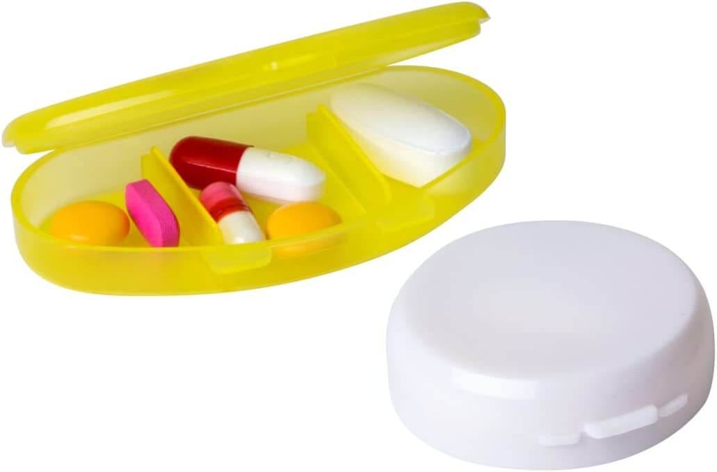AcuLife Daily Pocket Pill Boxes (Value Pack) — Round Pill Pod and
