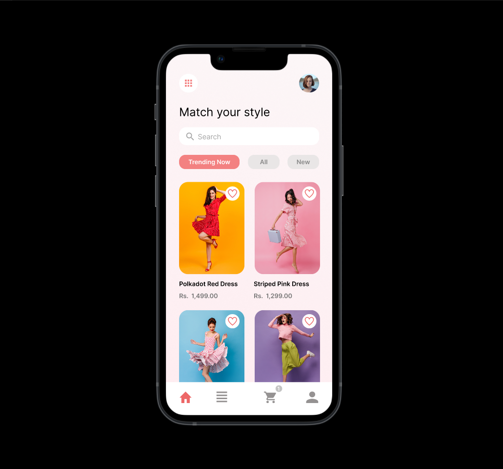Figma App Design - Nandini Matkar - Medium