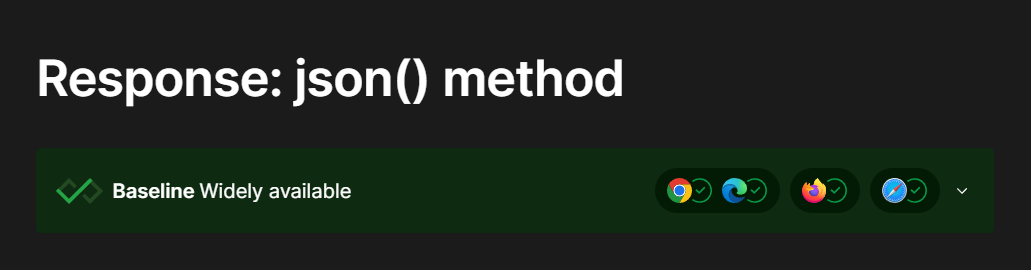 Por que precisamos do .json() ao utilizar o Fetch em JavaScript? | by ...