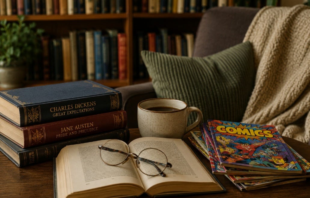 There Is Joy on Every Shelf
