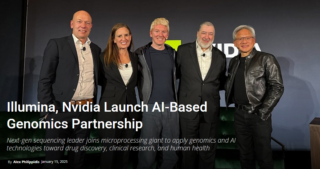 精準醫療之躍進：基因體定序巨頭 Illumina 與 AI 龍頭 NVIDIA 的戰略結盟