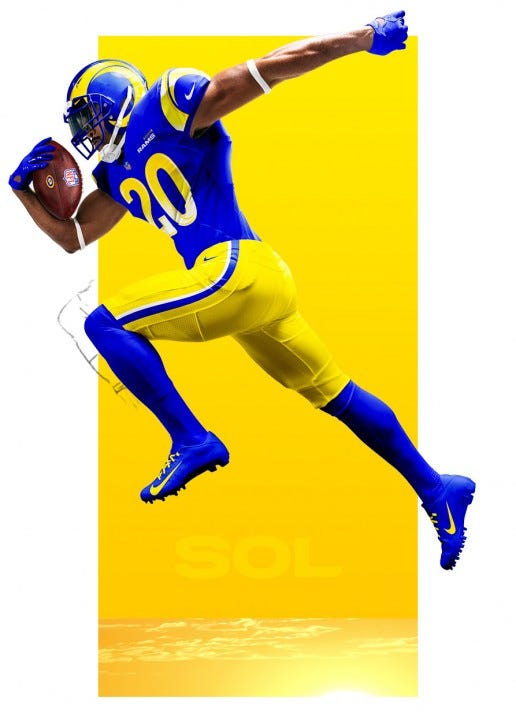 Revisiting LA Rams 2020 Uniform Rebrand In 2022! BEST UNIFORMS IN THE NFL?  