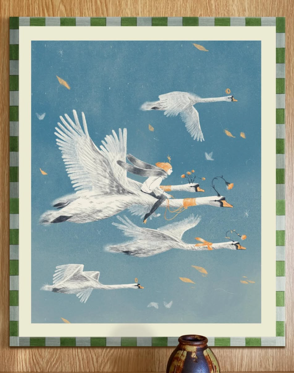 The cover illustration by Marietta Mifsud (Photo by Marietta Mifsud)