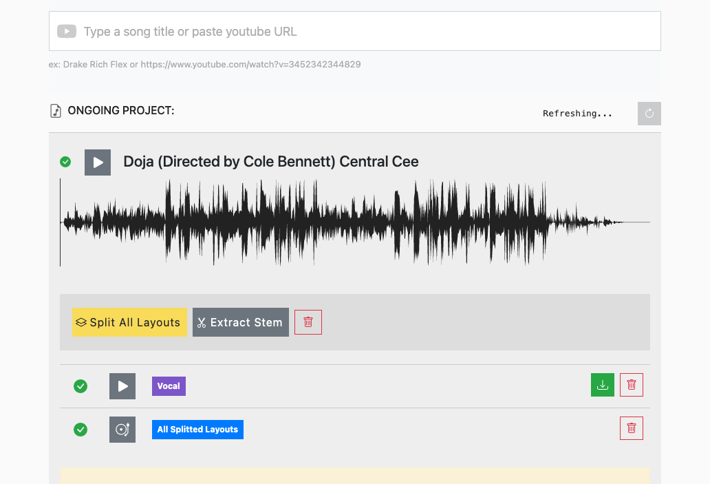 Mikrotakt.app Free AI Audio Splitter Tool For Musicians | by Vahid