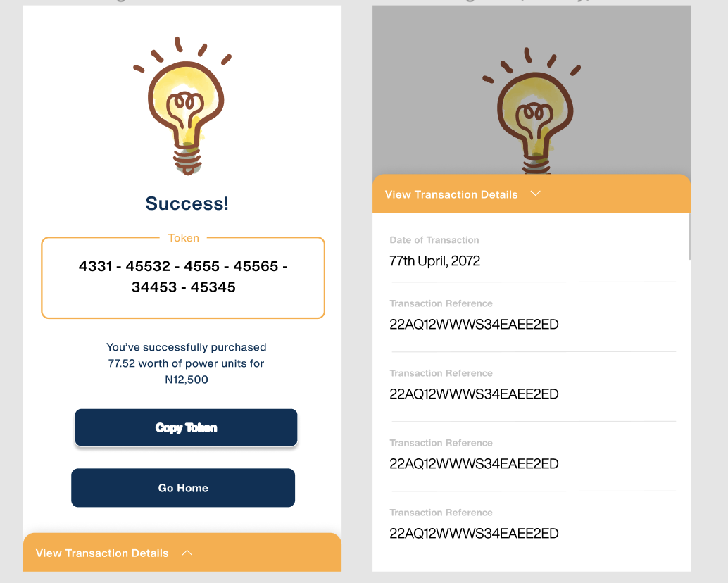 Flutter Thursday 11 Successful purchase detail page with a modal