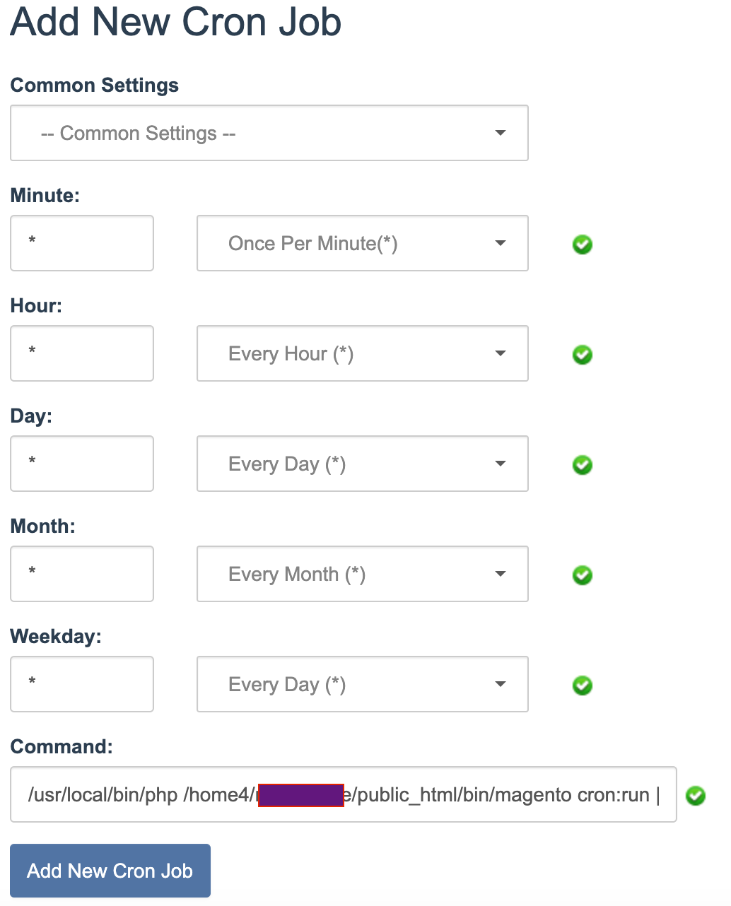 Solved: Set Magento 2 Cron Job on Host Server (Crazy Domain) | by Sky Pan |  Medium