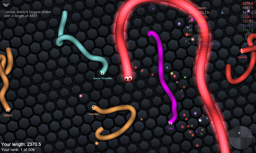 Slither.io - an old idea made new