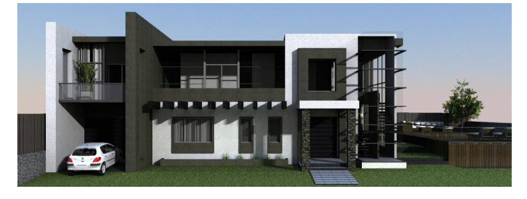 Cad file of Modern House cad drawing. - Cadbull - Medium