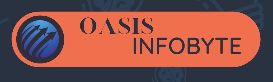 Internship at Oasis Infobyte. As a Java intern at Oasis Infobyte, I ...