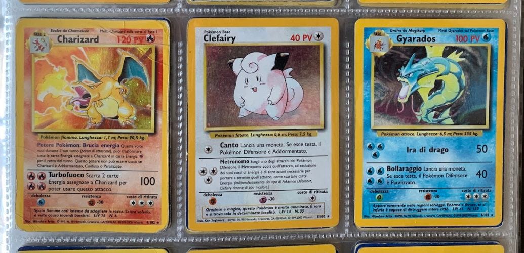 Why do I collect Pokemon cards at the age of 30?, by Davide Battisti