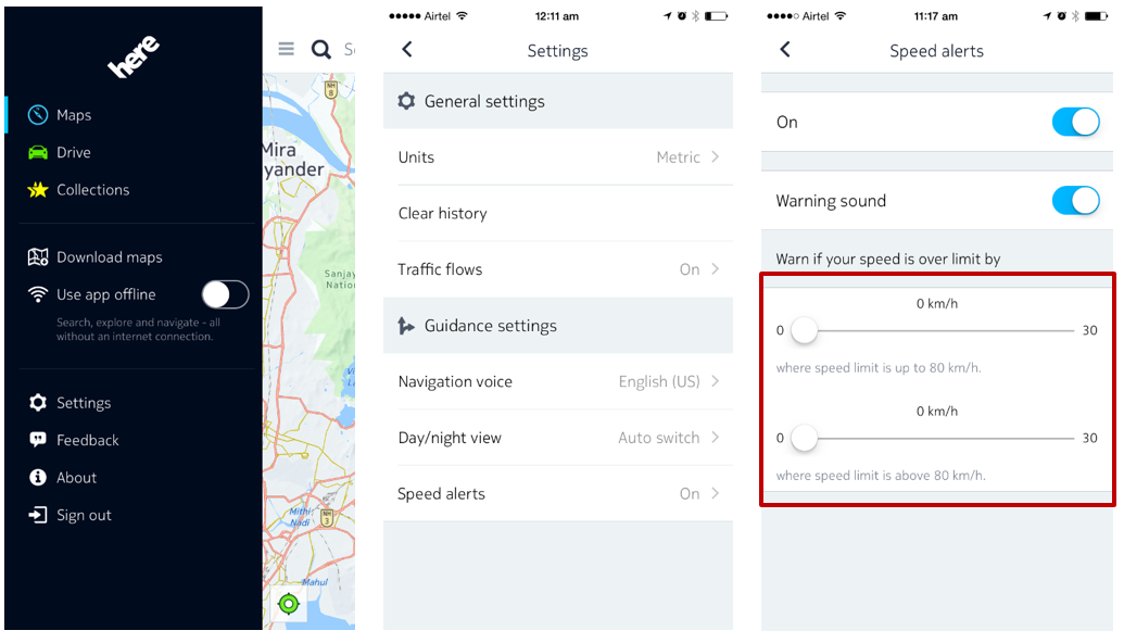 HERE Launches its Industry Leading Maps & True Offline Navigation Capable App on iOS
