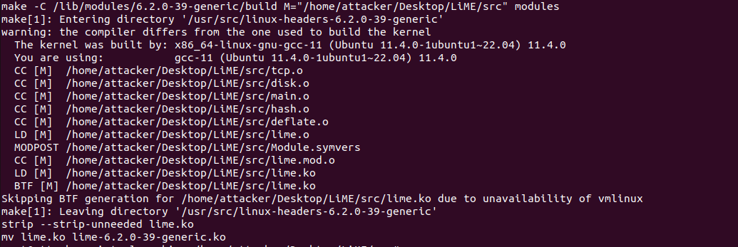 Linux Memory Acquisition with LiME | by Nived Sawant | Medium