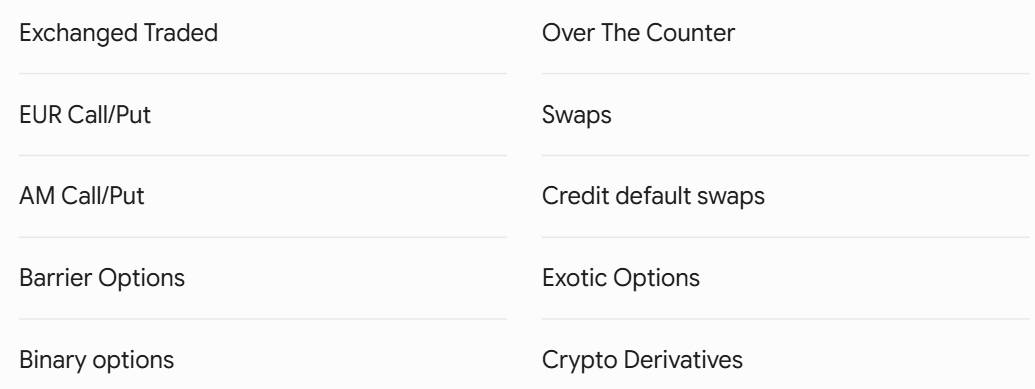 Pricing Of Exotic Options