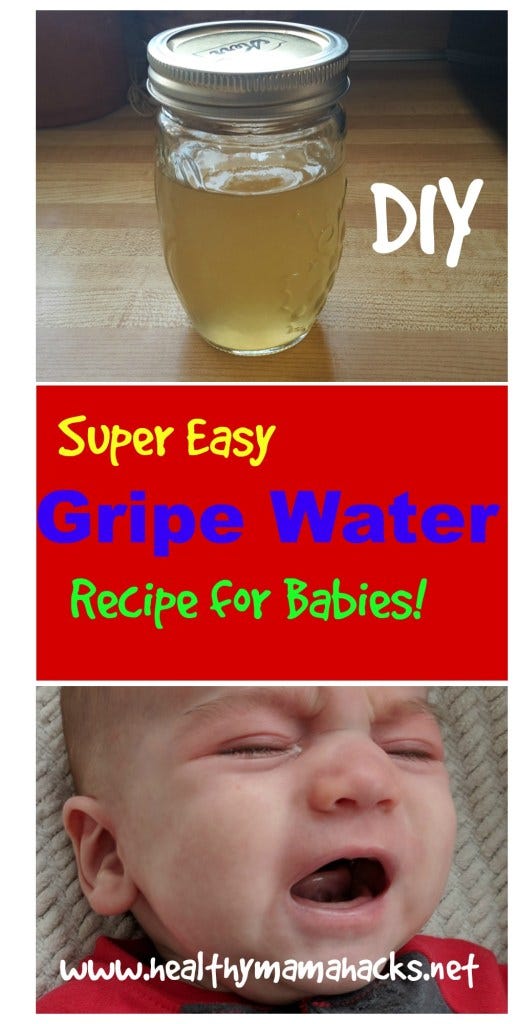 Homemade Gripe Water: Easy DIY Recipe relieves colic, gas and more! | by  Karen Kostohris CD, CPD, CLC | Medium