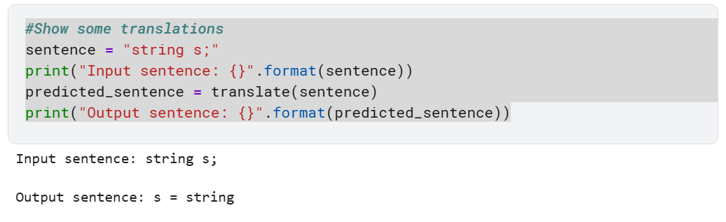 Translating C++ code to Pseudocode and vice versa using Transformers ...