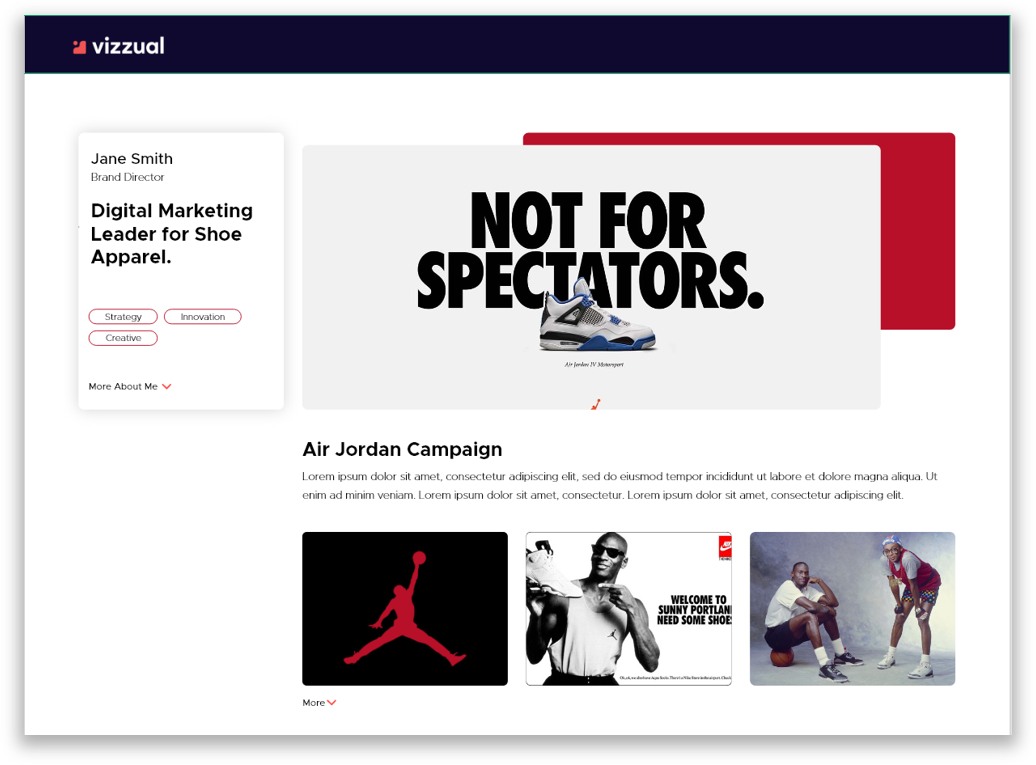 How to create your Marketing Portfolio. by The Vizzual Marketer Medium