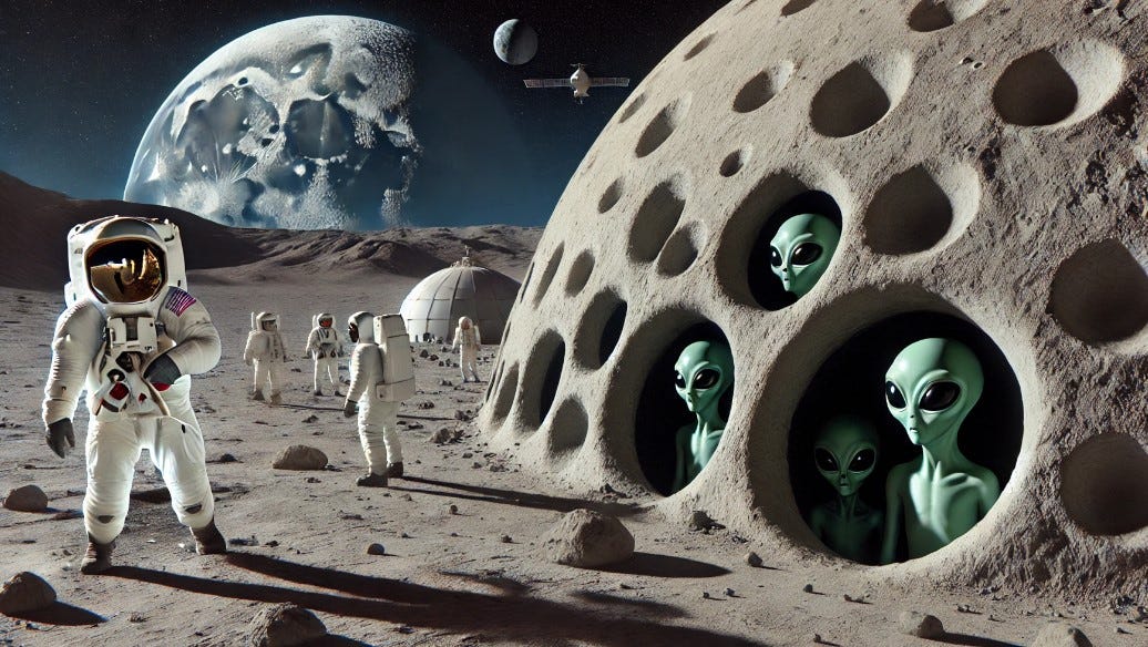 Are Aliens Hiding on the Moon?. After decades of scientific… | by