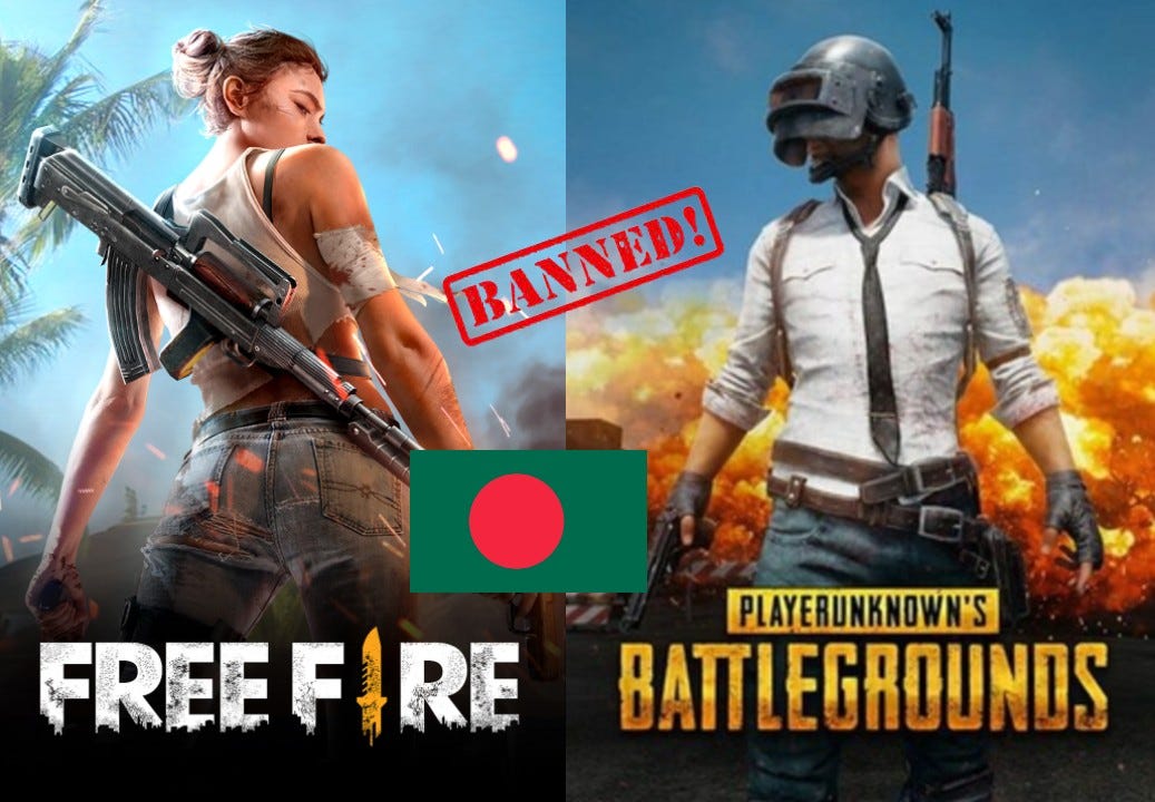 Free Fire and PUBG is going to Ban in Bangladesh Baria Free Fire Medium Free Fire and PUBG is going to Ban in Bangladesh Baria Free Fire Medium