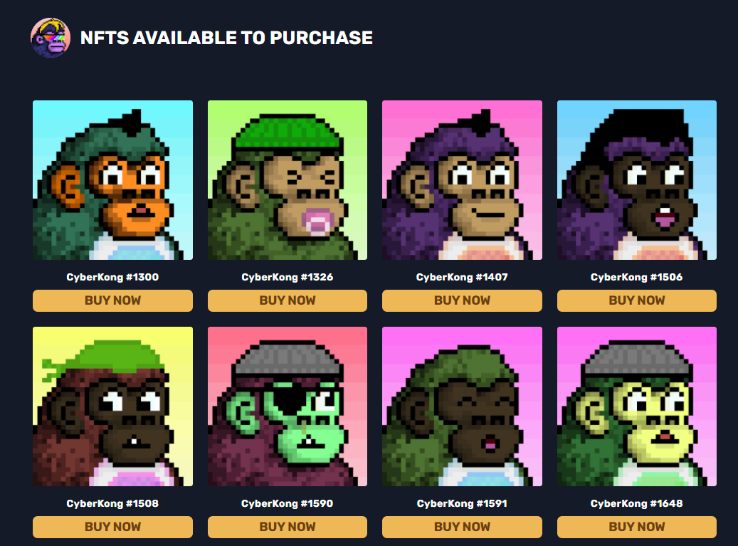 A Detailed Guide for using the CYBERKONGZ NFT20 Pool by Enea NFT20