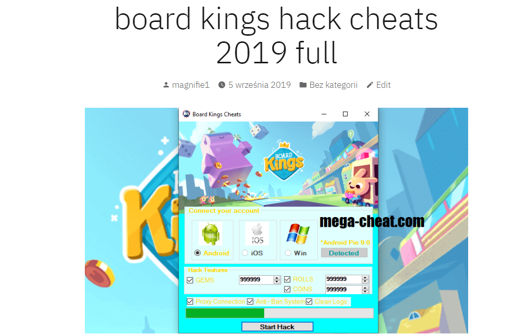board kings cheats hack tool generator mod by Chauss Medium