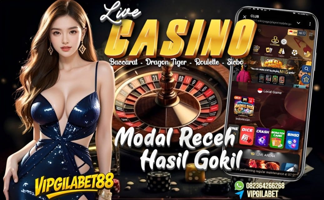 SITUS LIVE CASINO TERPERCAYA SE-ASIA | AGEN VIPGILABET88 🃏♥️♠️
mau bermain live casino yang mudah…