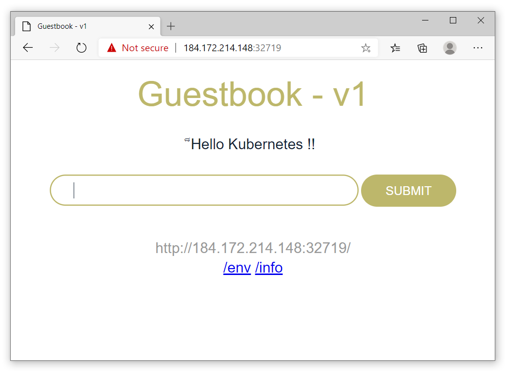 App — Guestbook