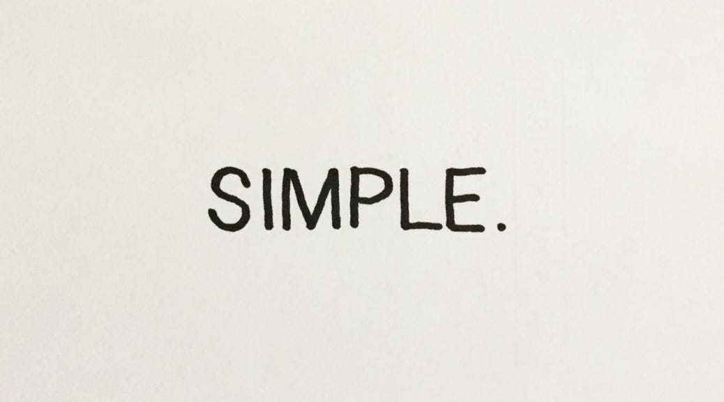 We can only be agile if we keep things simple by Magnus Dahlgren Medium