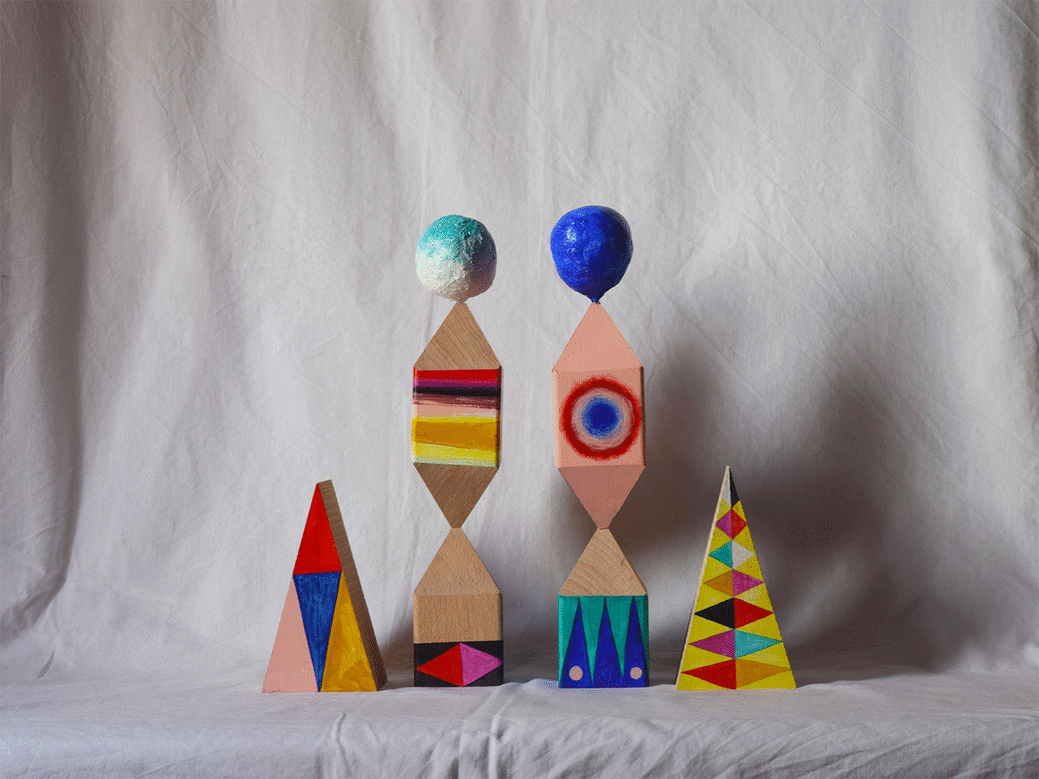 Painted Objekts are the more organic and freewheeling companions to the geometric Objekt collection by Steven Scicluna, via: https://stevenscicluna.cargo.site/Painted-Objekts