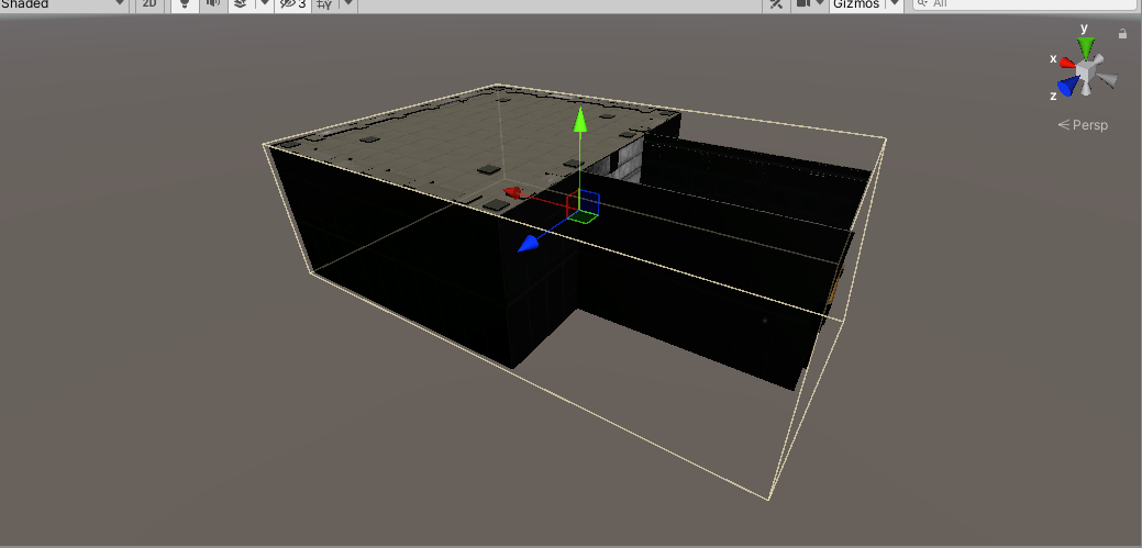 The example of setting-up RP so it covers the whole room and every inside object receives reflections