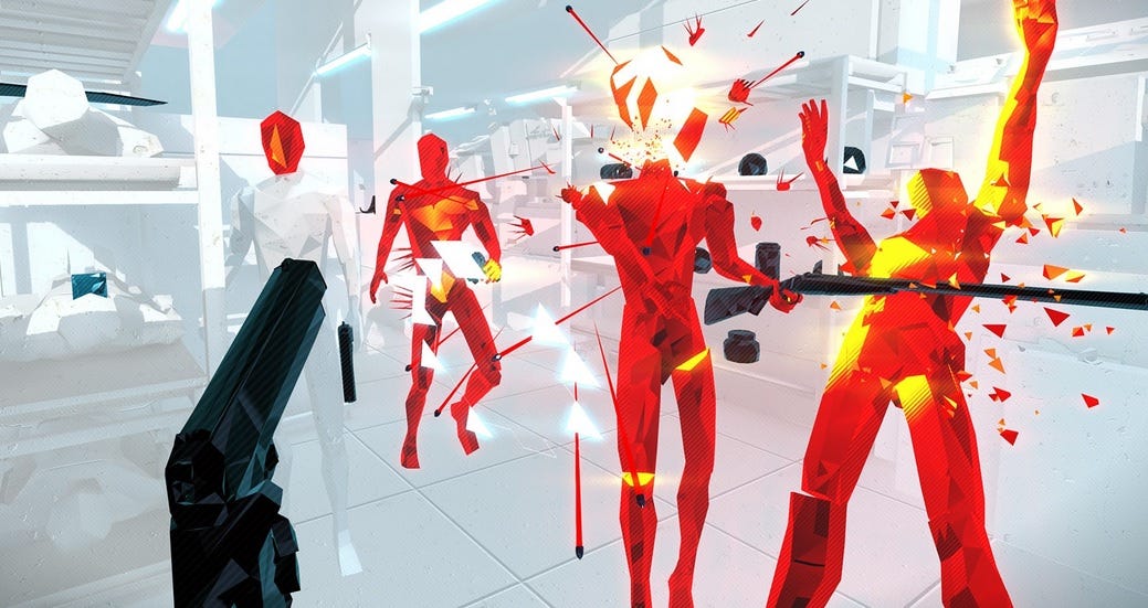 This is my favorite VR game: SUPERHOT | by Ella Heart | AR/VR Journey: & Virtual Reality Magazine