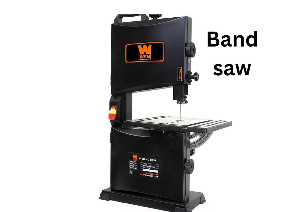 How does a band saw work?. A band saw is a type of power tool that