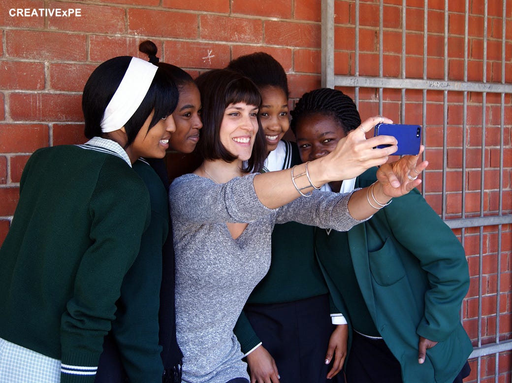 An American rapper rhymes her way through Port Elizabeth, South Africa ...