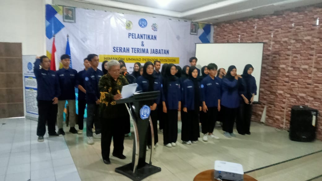 Punya Kepengurusan Baru, Himakom UMMAD 2025–2026 Ditantang Bisa Ikut PKM