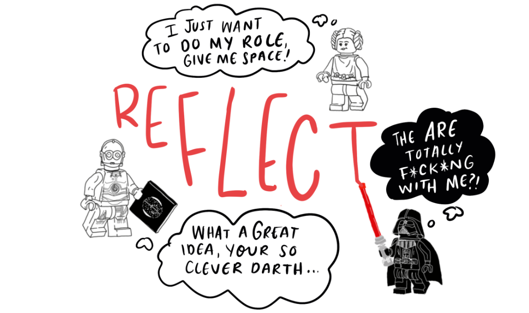 Its easy to create a scenario in your head that doesnt exist, talk to your team, reflect together, communicate