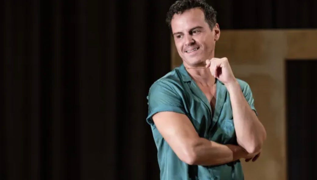 Vanya with Andrew Scott