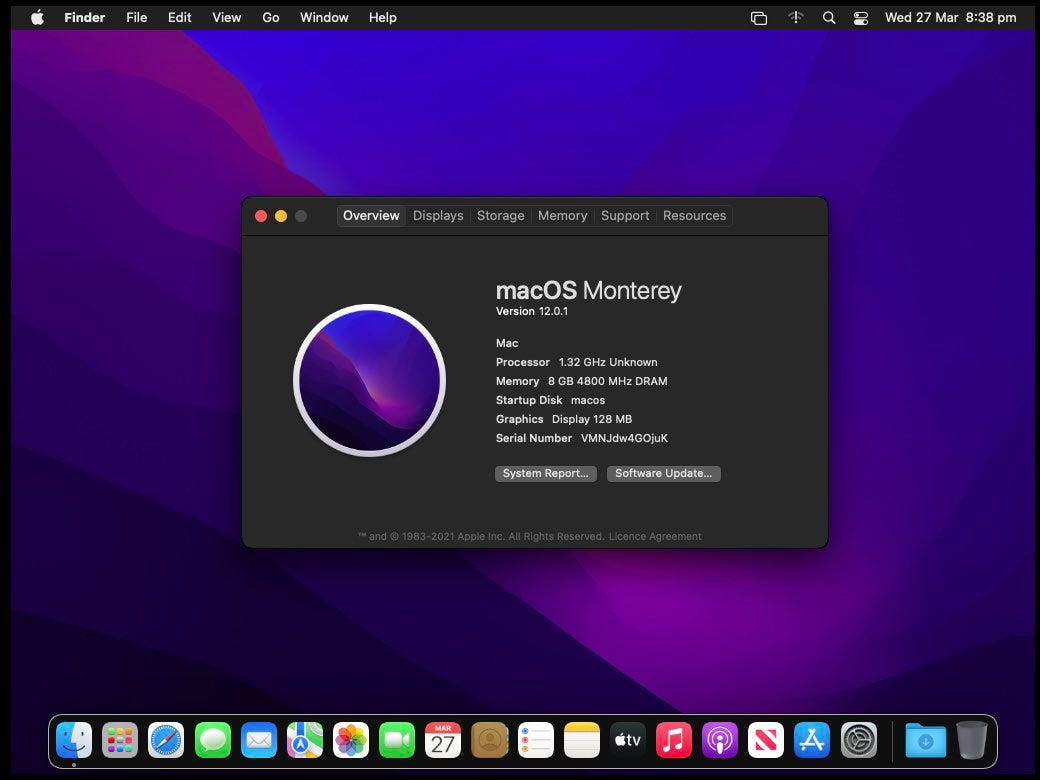 Success Installed Macos Montery Thank You Hhackintosh LAB Spec ...
