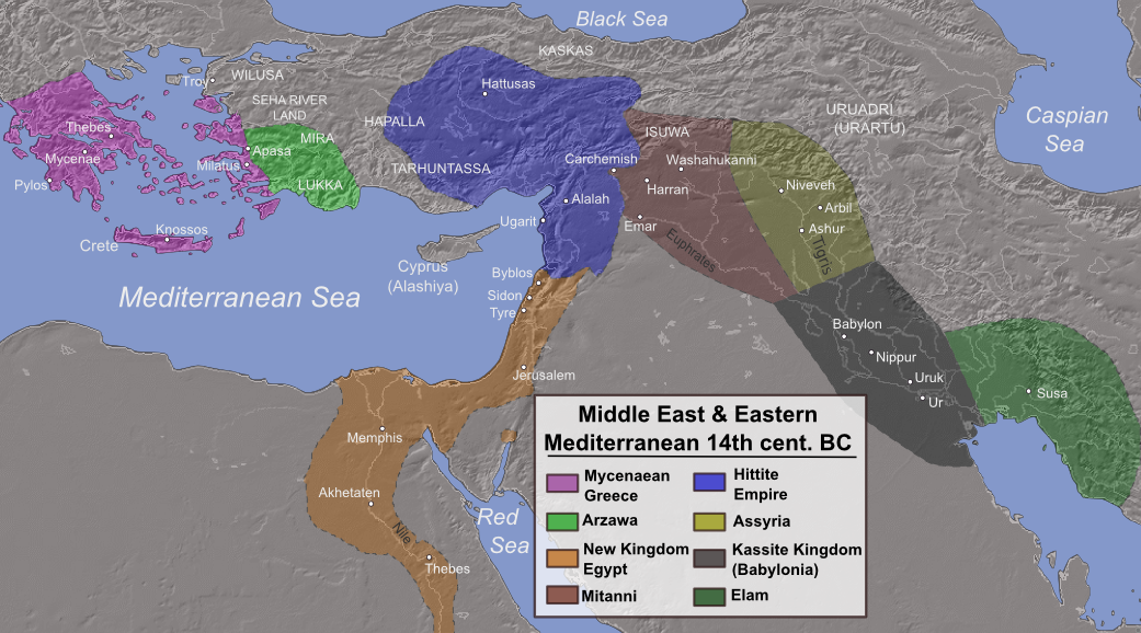 Top 8 Bronze Age Civilizations (in the Mediterranean and Near East)