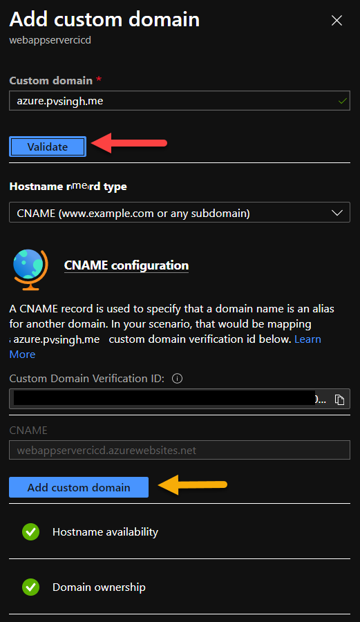 Setup Custom Domain for Azure App Service | by Parveen Singh | Medium