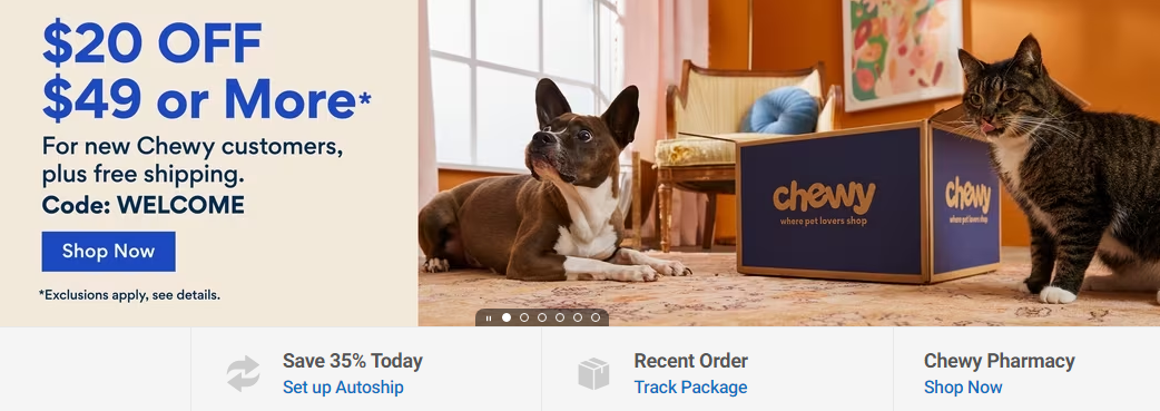 25% OFF: Chewy Promo Codes &amp; Coupons — March 2023 | by Gelelonust | Medium