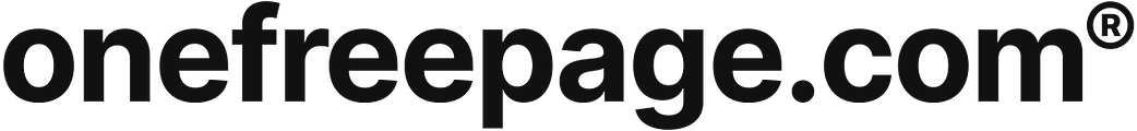 onefreepage.com®