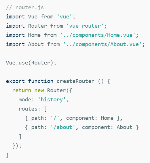 VueJs: Server Side Render with Vue-Router | by Santiago García da Rosa |  Better Programming