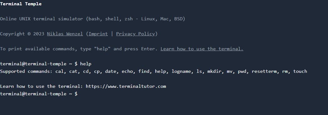 Perintah Dasar Linux. Terminal Temple Terminal Temple dalam… | by Jose ...