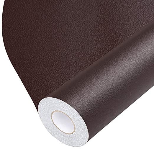 Brown Leather Repair Kits For Couches, Leather Patch, Vinyl Repair Kit -  Leather Repair Kit for Car Seats, Vinyl Upholstery, Air Mattress,  Inflatables