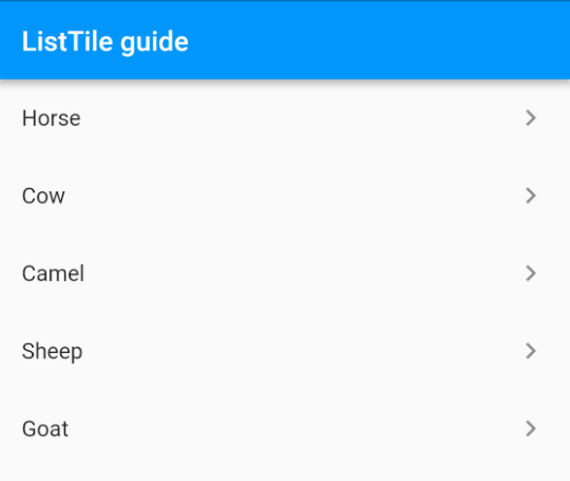 How to add ListTile in Flutter: A tutorial with examples