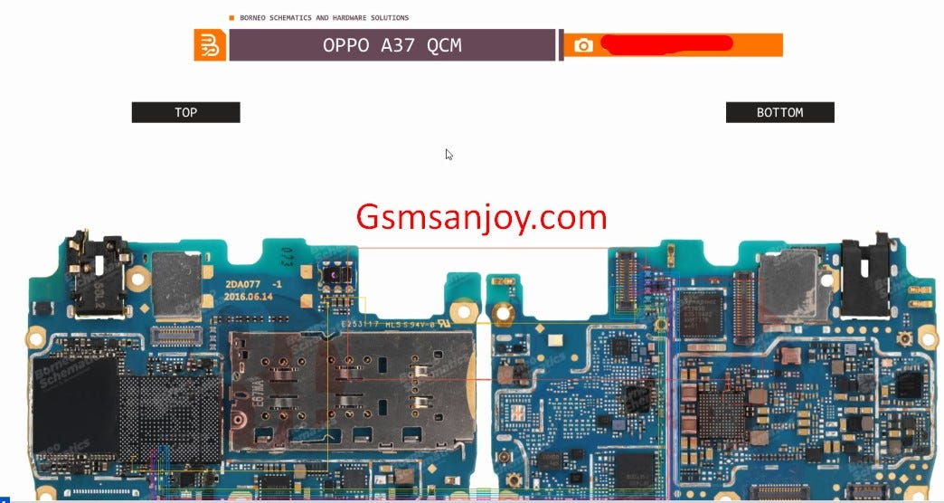 Oppo A37 QCM All Hardware Schematic Diagram Free Solution by GSM