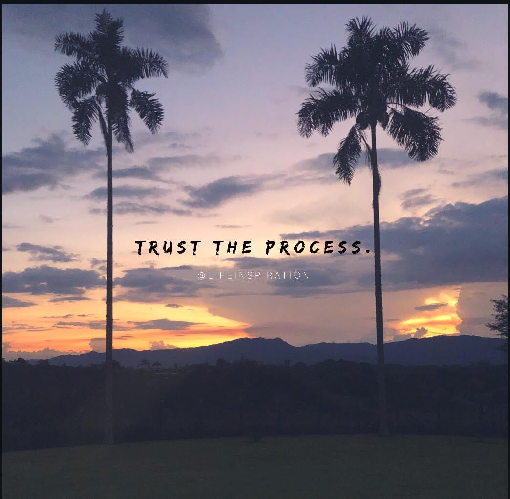 Trust the process  Words quotes Trust the process quotes Trust the  process