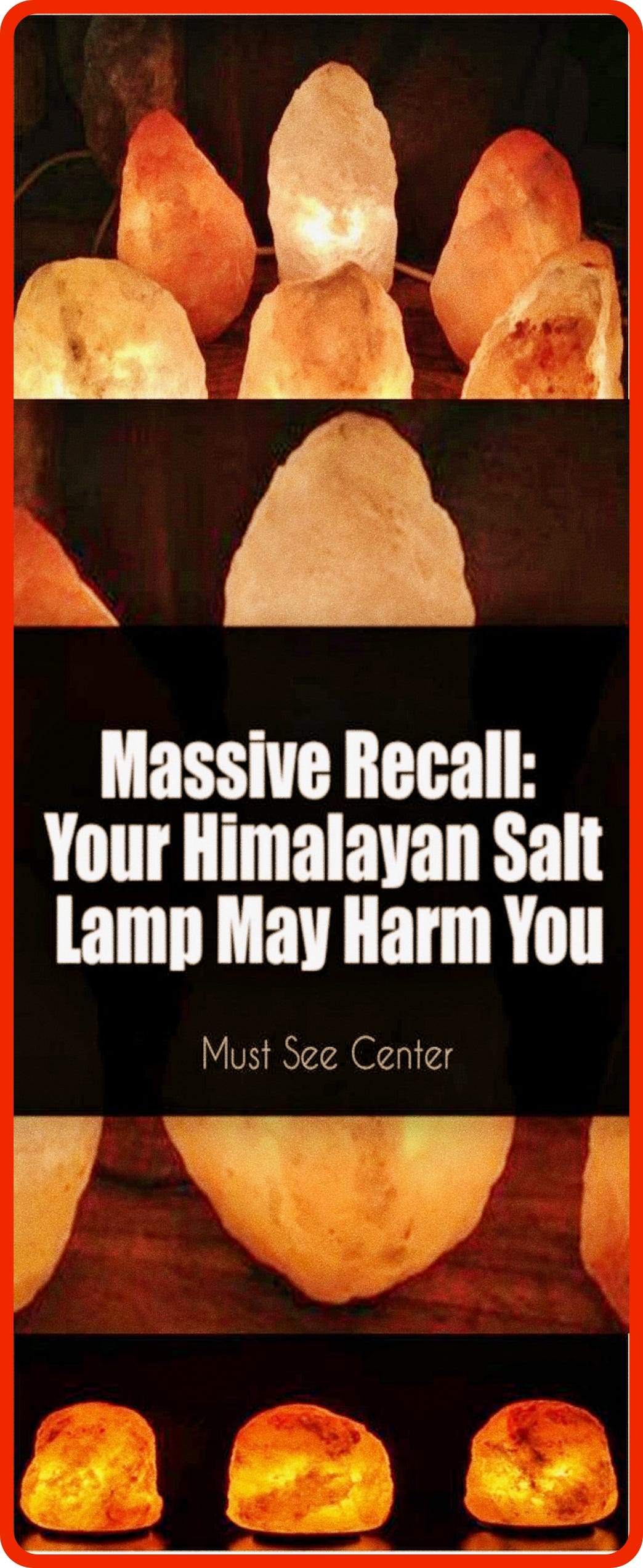 Massive Recall Your Himalayan Salt Lamp May Harm You by Kikotest