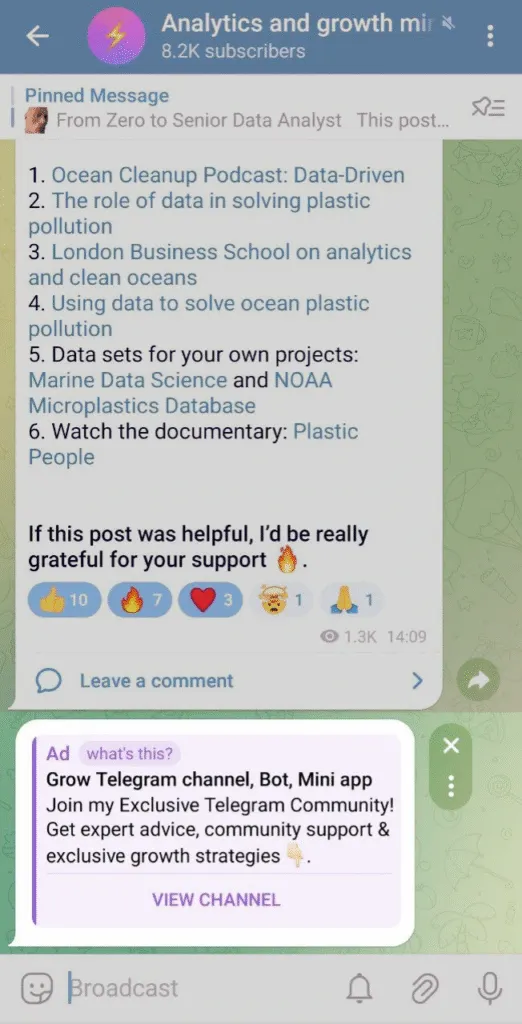How to Advertise on Telegram Ads