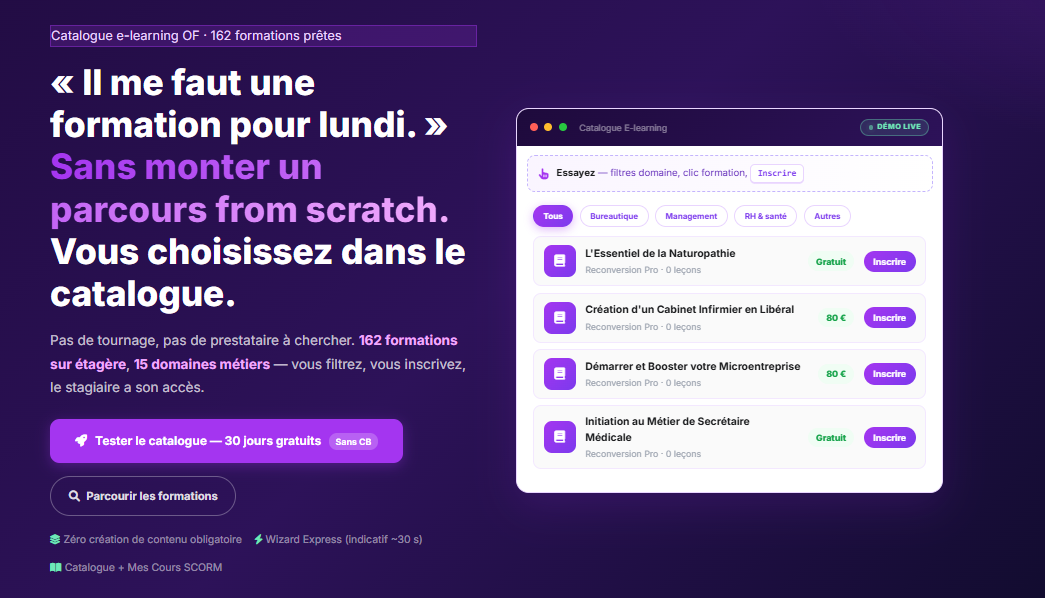 Leanifi : la solution e-learning pour lancer une formation en quelques minutes